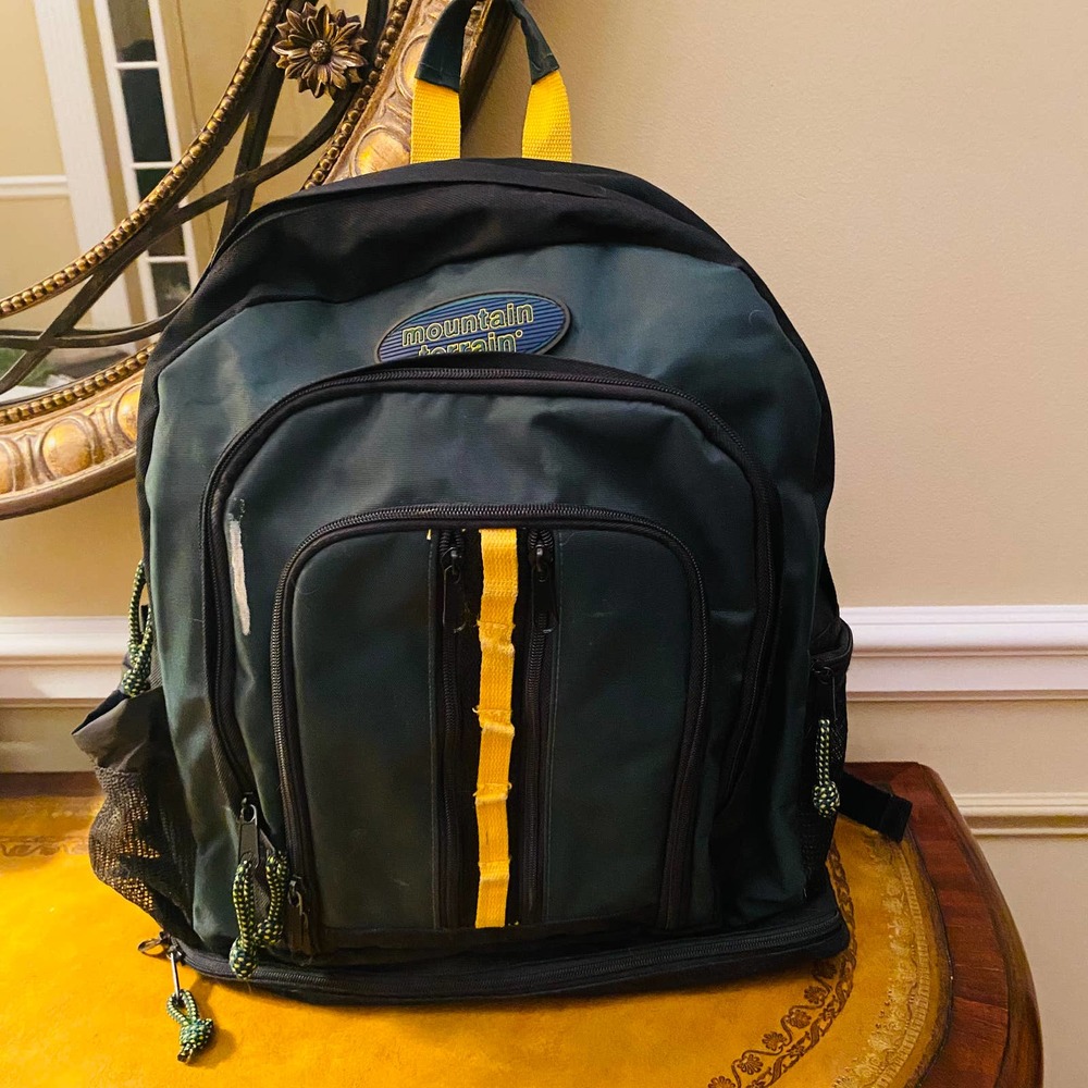 Mountain Terrain Hiking Camping School Backpack